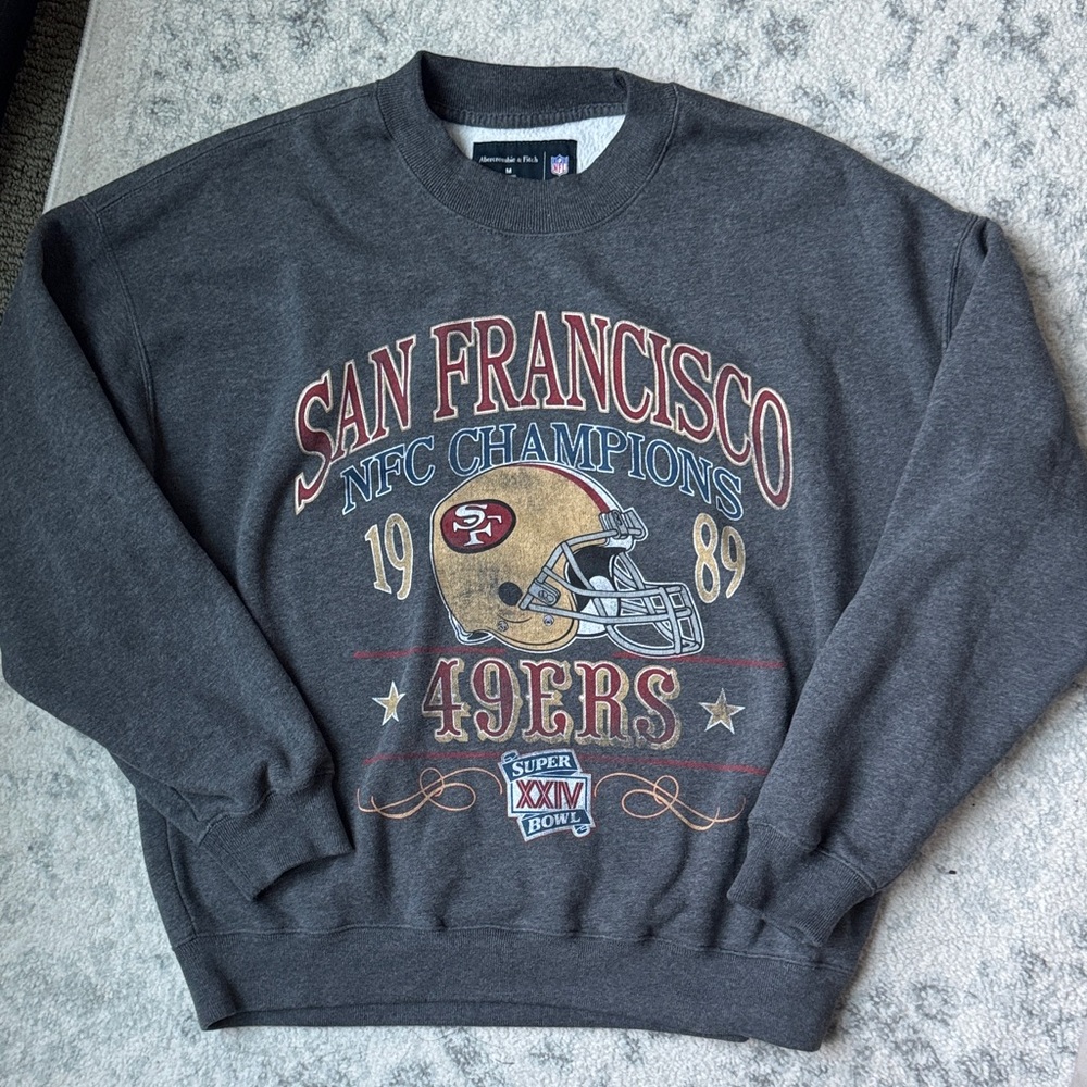 San Francisco 49ers Gray Sweater